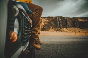Traveling Iceland on the road