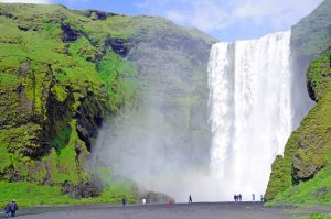 Skogafoss waterfall South Iceland 